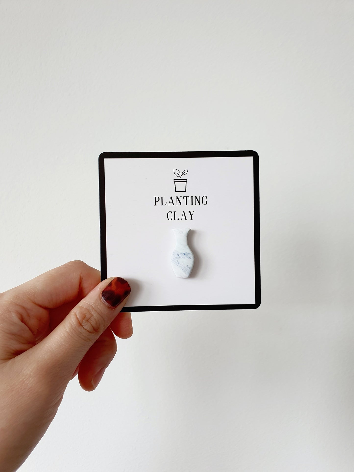 Porcelain Vase Pin