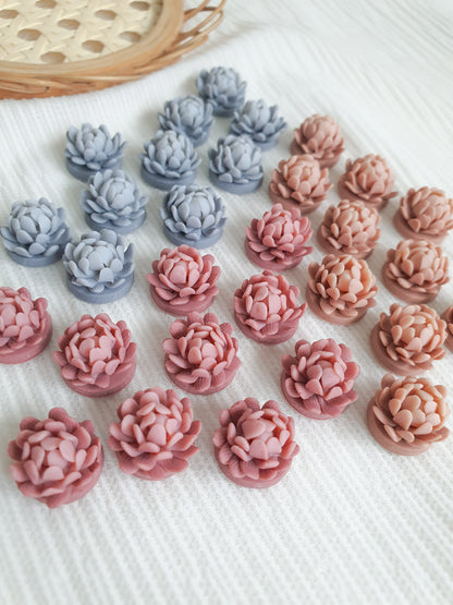 Blooming Peony Studs