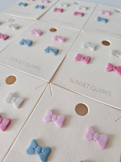 Sweetheart Bow Stud Packs