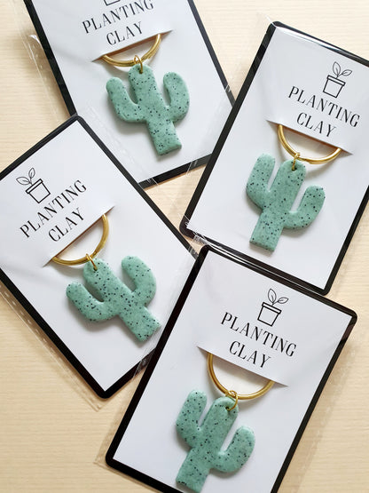 Cactus Keychain