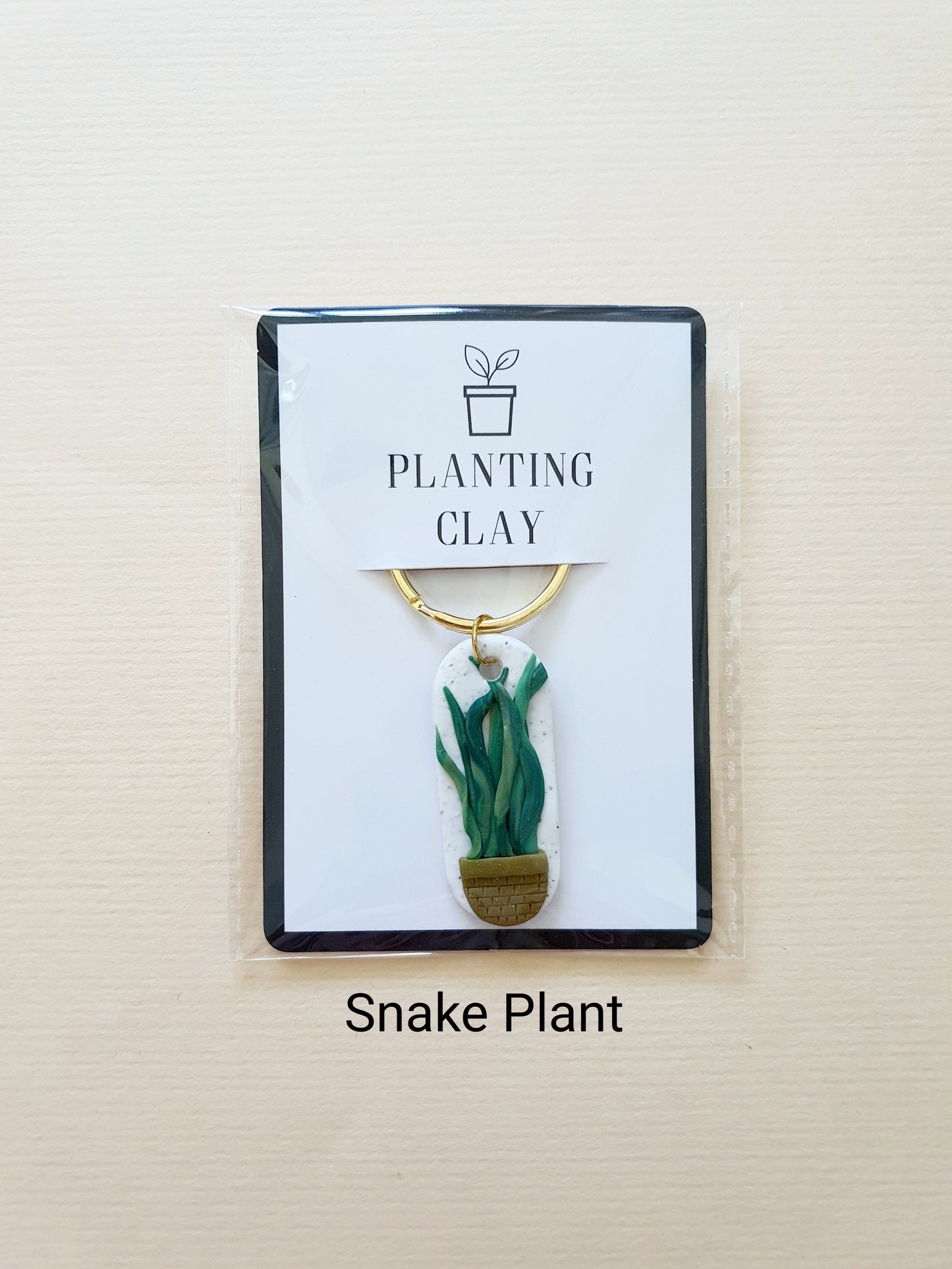 Houseplant Keychains