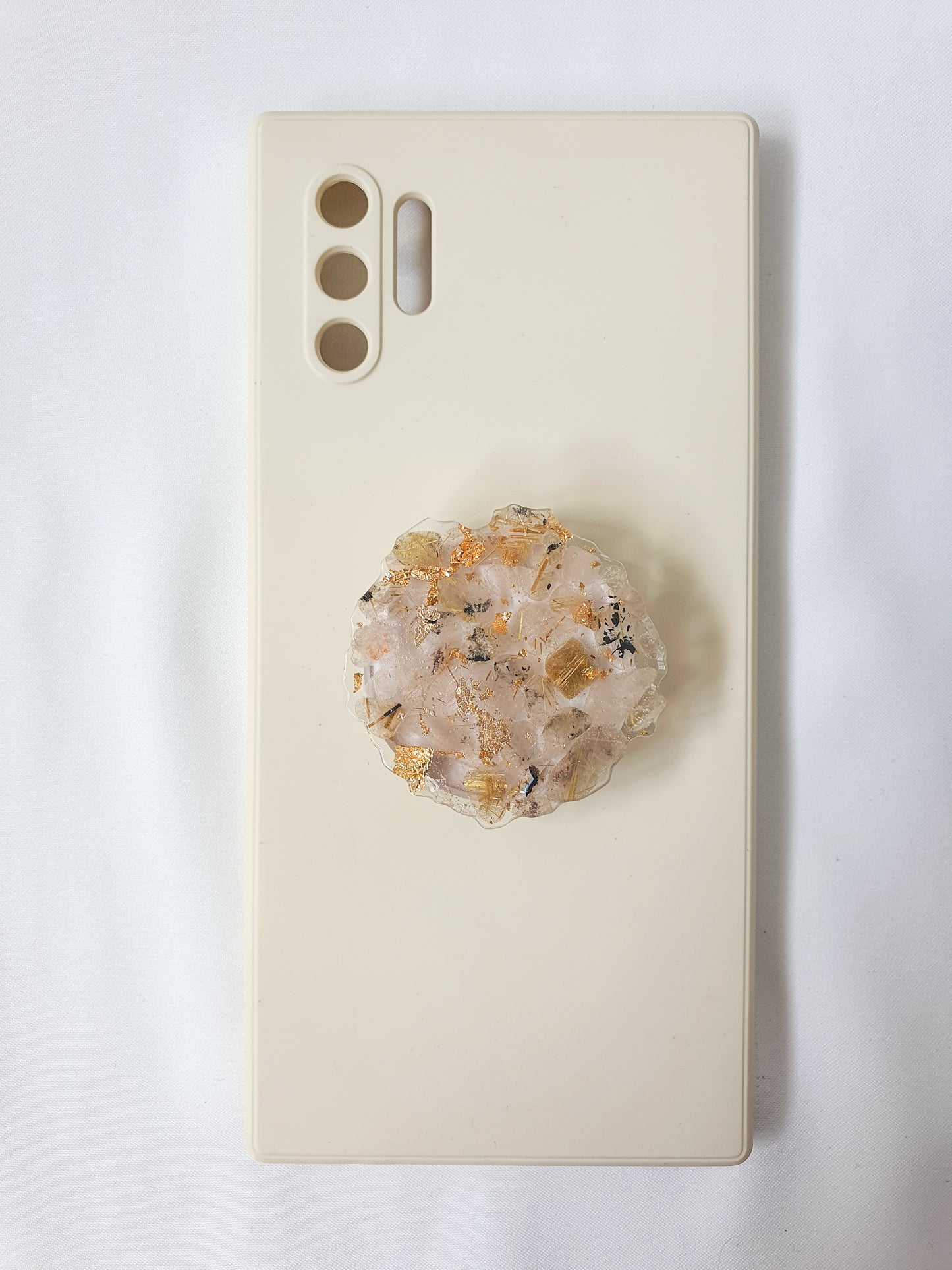 Rutilated Quartz Phone Grip