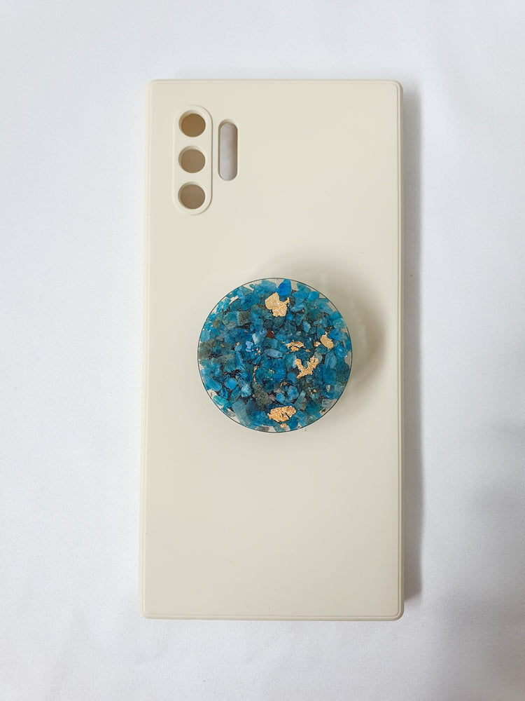 
                
                    Load image into Gallery viewer, Blue Apatite Phone Grip
                
            