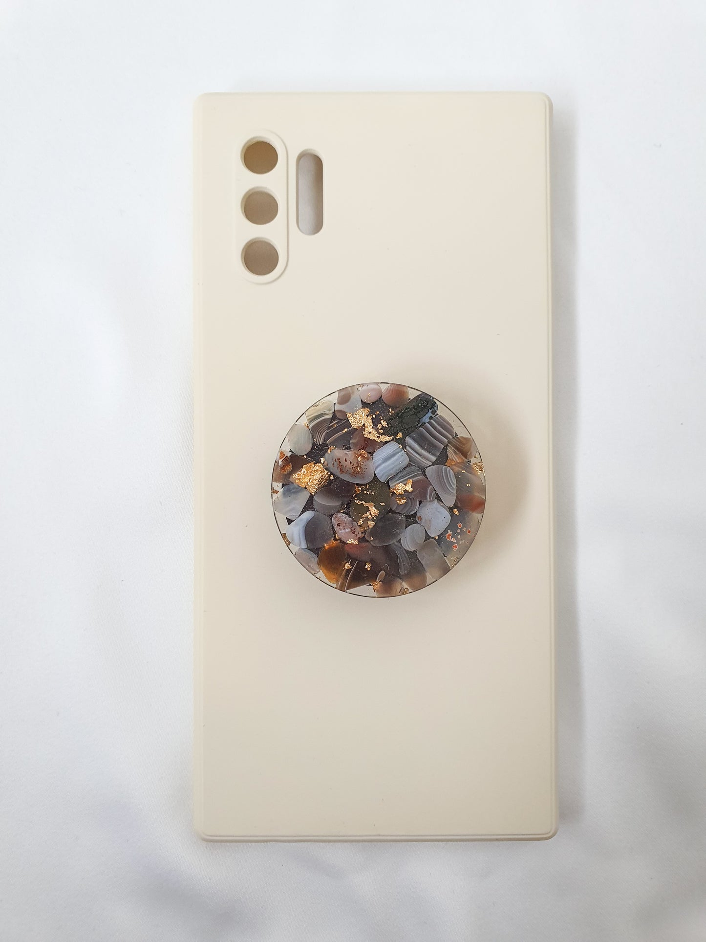 Botswana Agate Phone Grip