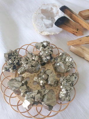 
                
                    Load image into Gallery viewer, Pyrite Raw | Manifestation • Protection • Prosperity
                
            